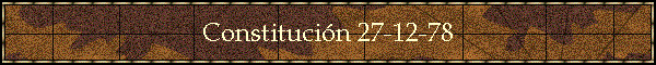 Constitucin 27-12-78