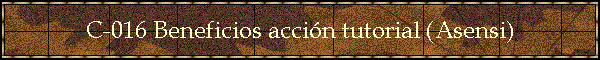 C-016 Beneficios accin tutorial (Asensi)