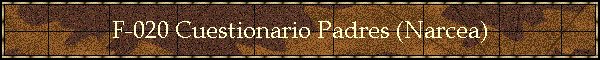 F-020 Cuestionario Padres (Narcea)